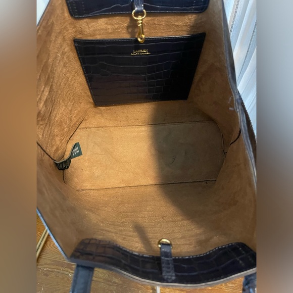 Lauren Ralph Lauren Snake Skin Tote - Picture 4 of 7